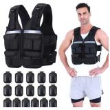 USED $170 (40LBS) Adjustable Weighted Vest Set