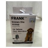 NEW 200-Bags Black Dog Waste Bags
