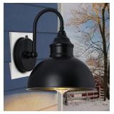 $54 Outdoor Barn Light-Black-19.4diameter