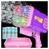 NEW $30 LED Bubble Machine, 50000+ per Min-Blue