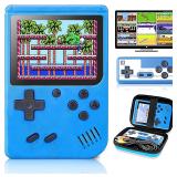NEW 800-IN-1 Game Console Portable w/TV Cables RED