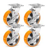 $193 6ï¿½ Industrial Grade Casters set of 4