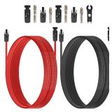 SEALED $43 27FT Solar Extension Cables-10AWG