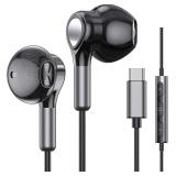 NEW USB C Wired Headphones w/Mic
