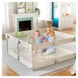 USED $60 (47x47") Fodoss Playpen Baby