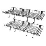 $57 4 PK Garage Wall Shelf 17ï¿½x12ï¿½