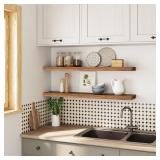 NEW $76 (100 x 20 x 3.8 CM) Floating Shelves
