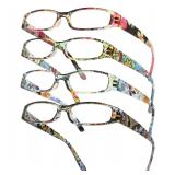 4 Pack +2.25 Womanï¿½s Reading Glasses