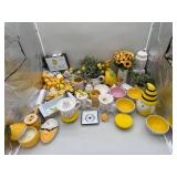 Home decor & kitchen items with a prominent lemon