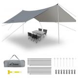 $81 Wadeo Camping Tent-Khaki-16