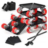$70 (5.4x5.4") Furniture Movers with Wheels