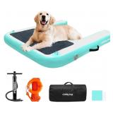 $166 inflatable Dock Platform for Dog