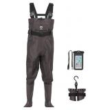 USED $55 (M10/W12) TideWe Bootfoot Chest Waders