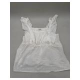 Old Navy Womenï¿½s Ruffles Square Neck Size X