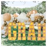 NEW $95 Grad Light Up Letters