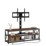 $167 TV Stand with Mount and Power Outlet 51"