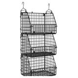 $50 Stackable Wire Baskets 3 PCS