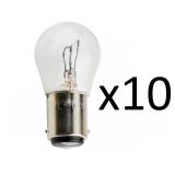 NEW 10PK Brake Light Bulbs P21W 12V/24V
