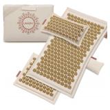 NEW $120 UNMERA Acupressure Mat and Pillow Set