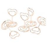 NEW 20PK Heart Shaped Photo/Card Holders