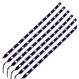 NEW 6PK LED 1FT Strip Lights, 12V Waterproof