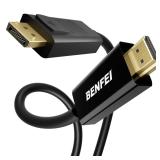 NEW 10FT Display Port to HDMI Cable 4K