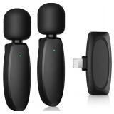 NEW $40 2PK Dual Wireless Lavalier Microphones