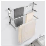 NEW $54 3-Tier Bath Towel Bars