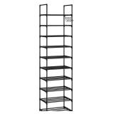 $46 10 Tiers Narrow Shoe Rack 20-25 Pairs
