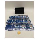 Set of vintage Pokï¿½mon Battling Coin & 150pc cards