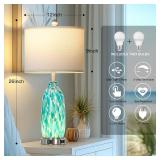 NEW $116 Glass Table Lamps