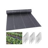 NEW $120 6 * 300FT Weed Barrier Landscape Fabric
