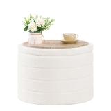 NEW $90 (56cm) Storage Ottoman with Tray