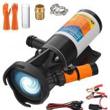 NEW $143 RV Portable Macerator Waste Pump
