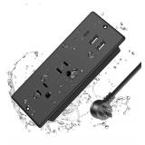 Electrical outlet with USB ports