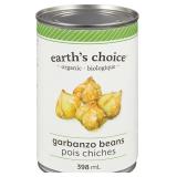 Earth's Choice, Organic Garbanzo Beans, 398ml
