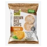 3x RiceUP! Whole Grain Rice Chips Cheese, 25g