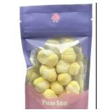 4x Yum Ice Freeze Dried Lemon Bon Bon, 0.5oz