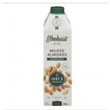 10x Elmhurst Unsweetened Almond Beverage 946 mL