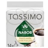 Nabob French Vanilla Coffee Medium 14ctT-Discs