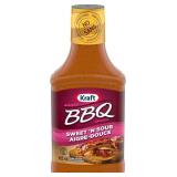 2x Kraft Sweet & Sour BBQ Sauce, 455 ml Bottles