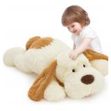 NEW $45 31' Giant Stuffed Puppy Plush Pillow