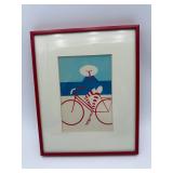 Framed Art Print Richard Akerman (Used)
