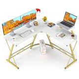 $110 Mr IRONSTONE L Shaped Desk Computer Corner De