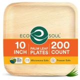 NEW $82 200 Pk Disposable Palm Leaf Plates