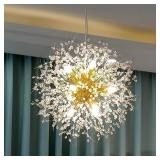 $150 (9 Light) Dandelion Crystal Chandelier
