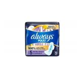 NEW $70 (5) Always Maxi Overnight Feminine Pads