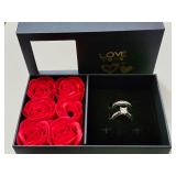 $1,990 App 4.85ct Engagment & Wedding Band Sz6 1/2
