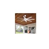 $160 Modern Ceiling Fans with Lights, 65 Inch