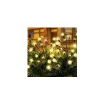 NEW $74 8PK Solar Swaying Garden Lights